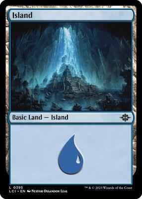 Magic: The Gathering - The Lost Caverns of Ixalan - Island (0395) - 395 - Normal