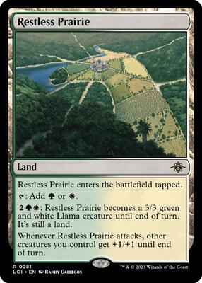 Magic: The Gathering - The Lost Caverns of Ixalan - Restless Prairie - 281 - Normal