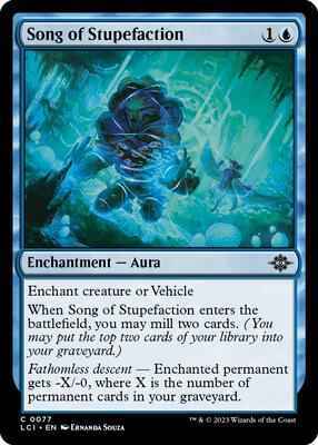 Magic: The Gathering - The Lost Caverns of Ixalan - Song of Stupefaction - 77 - Normal