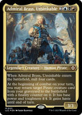 Magic: The Gathering - Commander: The Lost Caverns of Ixalan - Admiral Brass, Unsinkable (Display Commander) - Thick Stock - 121 - Foil