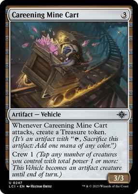 Magic: The Gathering - The Lost Caverns of Ixalan - Careening Mine Cart - 247 - Normal