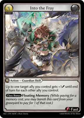 Grand Archive TCG - Alchemical Revolution - Into the Fray - 60 - Normal