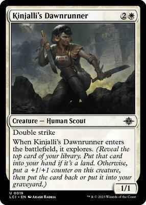 Magic: The Gathering - The Lost Caverns of Ixalan - Kinjalli's Dawnrunner - 19 - Normal
