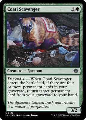 Magic: The Gathering - The Lost Caverns of Ixalan - Coati Scavenger - 179 - Normal