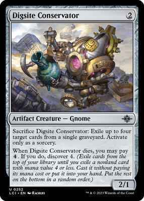 Magic: The Gathering - The Lost Caverns of Ixalan - Digsite Conservator - 252 - Foil