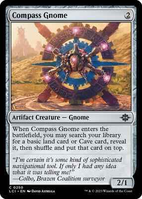 Magic: The Gathering - The Lost Caverns of Ixalan - Compass Gnome - 250 - Foil