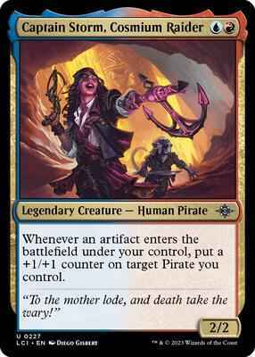 Magic: The Gathering - The Lost Caverns of Ixalan - Captain Storm, Cosmium Raider - 227 - Normal
