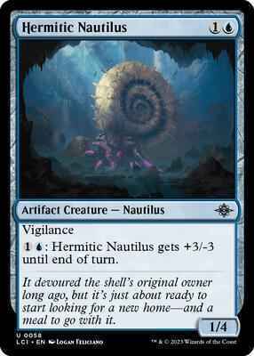 Magic: The Gathering - The Lost Caverns of Ixalan - Hermitic Nautilus - 58 - Normal