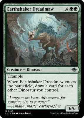 Magic: The Gathering - The Lost Caverns of Ixalan - Earthshaker Dreadmaw - 183 - Normal