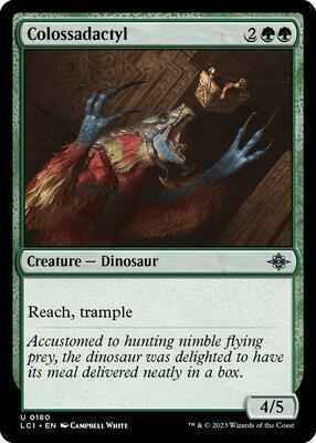 Magic: The Gathering - The Lost Caverns of Ixalan - Colossadactyl - 180 - Foil