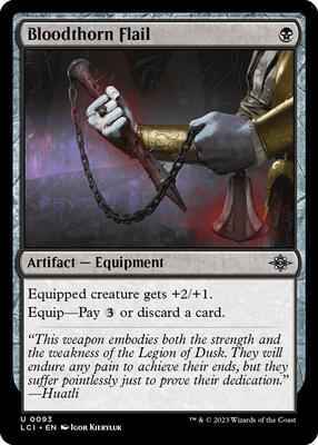 Magic: The Gathering - The Lost Caverns of Ixalan - Bloodthorn Flail - 93 - Normal