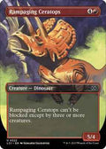 Magic: The Gathering - The Lost Caverns of Ixalan - Rampaging Ceratops (Borderless) - 322 - Foil