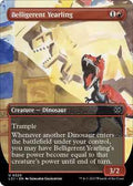 Magic: The Gathering - The Lost Caverns of Ixalan - Belligerent Yearling (Borderless) - 320 - Foil