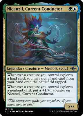 Magic: The Gathering - The Lost Caverns of Ixalan - Nicanzil, Current Conductor - 236 - Foil