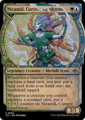 Magic: The Gathering - The Lost Caverns of Ixalan - Nicanzil, Current Conductor (Showcase) - 306 - Normal