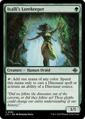Magic: The Gathering - The Lost Caverns of Ixalan - Ixalli's Lorekeeper - 194 - Normal