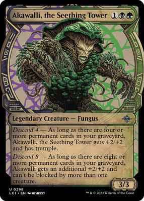 Magic: The Gathering - The Lost Caverns of Ixalan - Akawalli, the Seething Tower (Showcase) - 298 - Normal