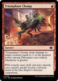 Magic: The Gathering - The Lost Caverns of Ixalan - Triumphant Chomp - 170 - Foil