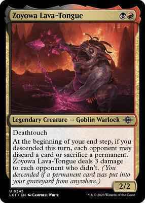 Magic: The Gathering - The Lost Caverns of Ixalan - Zoyowa Lava-Tongue - 245 - Foil