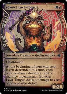 Magic: The Gathering - The Lost Caverns of Ixalan - Zoyowa Lava-Tongue (Showcase) - 312 - Foil