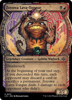 Magic: The Gathering - The Lost Caverns of Ixalan - Zoyowa Lava-Tongue (Showcase) - 312 - Normal