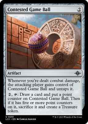 Magic: The Gathering - The Lost Caverns of Ixalan - Contested Game Ball - 251 - Normal