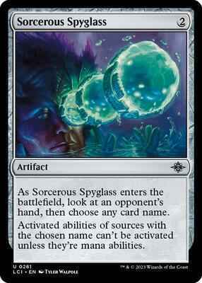 Magic: The Gathering - The Lost Caverns of Ixalan - Sorcerous Spyglass - 261 - Normal