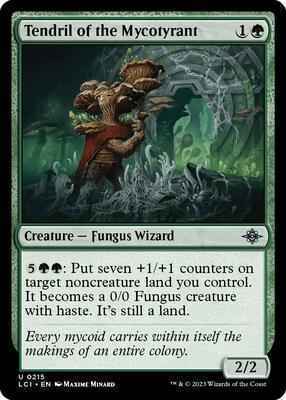 Magic: The Gathering - The Lost Caverns of Ixalan - Tendril of the Mycotyrant - 215 - Normal