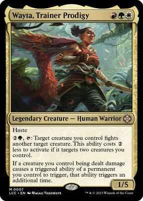 Magic: The Gathering - Commander: The Lost Caverns of Ixalan - Wayta, Trainer Prodigy - 7 - Foil