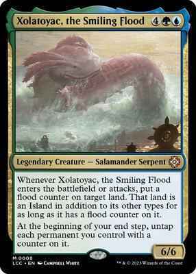 Magic: The Gathering - Commander: The Lost Caverns of Ixalan - Xolatoyac, the Smiling Flood - 8 - Foil