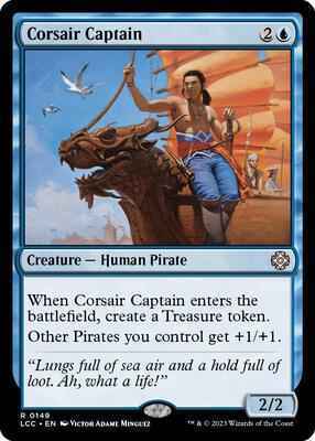 Magic: The Gathering - Commander: The Lost Caverns of Ixalan - Corsair Captain - 149 - Normal