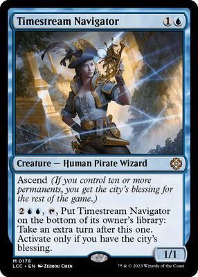 Magic: The Gathering - Commander: The Lost Caverns of Ixalan - Timestream Navigator - 178 - Normal