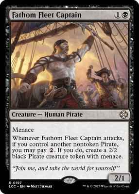 Magic: The Gathering - Commander: The Lost Caverns of Ixalan - Fathom Fleet Captain - 197 - Normal