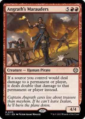 Magic: The Gathering - Commander: The Lost Caverns of Ixalan - Angrath's Marauders - 215 - Normal