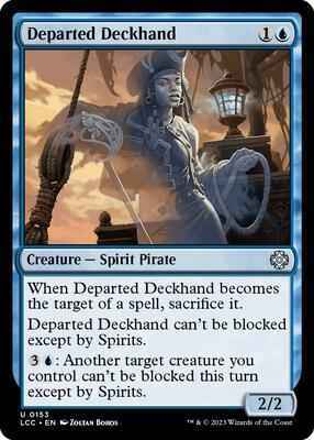 Magic: The Gathering - Commander: The Lost Caverns of Ixalan - Departed Deckhand - 153 - Normal