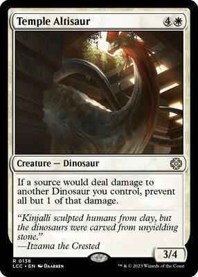 Magic: The Gathering - Commander: The Lost Caverns of Ixalan - Temple Altisaur - 138 - Normal
