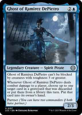Magic: The Gathering - Commander: The Lost Caverns of Ixalan - Ghost of Ramirez DePietro - 157 - Normal