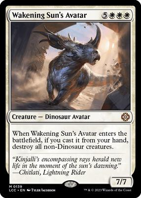 Magic: The Gathering - Commander: The Lost Caverns of Ixalan - Wakening Sun's Avatar - 139 - Normal