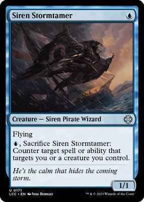 Magic: The Gathering - Commander: The Lost Caverns of Ixalan - Siren Stormtamer - 171 - Normal