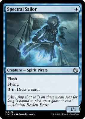 Magic: The Gathering - Commander: The Lost Caverns of Ixalan - Spectral Sailor - 172 - Normal