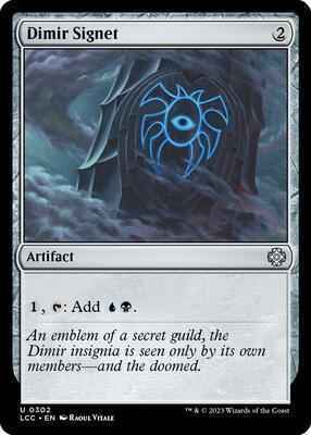 Magic: The Gathering - Commander: The Lost Caverns of Ixalan - Dimir Signet - 302 - Normal
