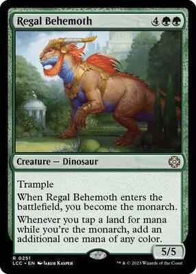 Magic: The Gathering - Commander: The Lost Caverns of Ixalan - Regal Behemoth - 251 - Normal