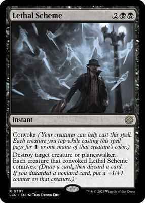 Magic: The Gathering - Commander: The Lost Caverns of Ixalan - Lethal Scheme - 201 - Normal