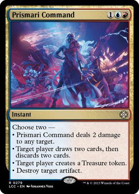 Magic: The Gathering - Commander: The Lost Caverns of Ixalan - Prismari Command - 279 - Normal