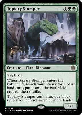 Magic: The Gathering - Commander: The Lost Caverns of Ixalan - Topiary Stomper - 261 - Normal