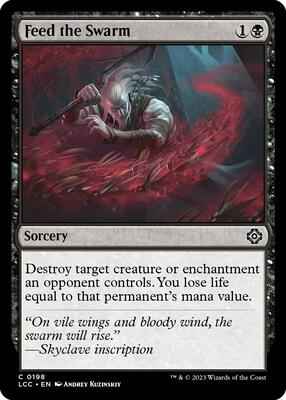 Magic: The Gathering - Commander: The Lost Caverns of Ixalan - Feed the Swarm - 198 - Normal