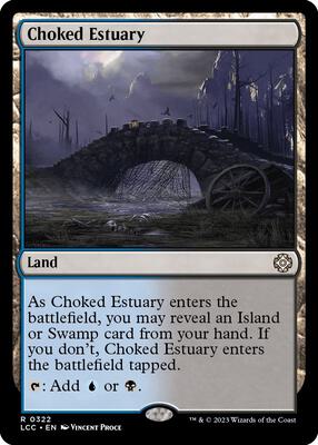 Magic: The Gathering - Commander: The Lost Caverns of Ixalan - Choked Estuary - 322 - Normal