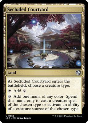 MTG - The Lost Caverns of Ixalan - Secluded Courtyard