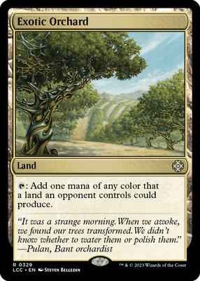 Magic: The Gathering - Commander: The Lost Caverns of Ixalan - Exotic Orchard - 329 - Normal