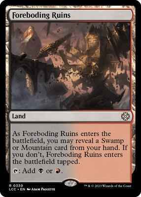 Magic: The Gathering - Commander: The Lost Caverns of Ixalan - Foreboding Ruins - 330 - Normal